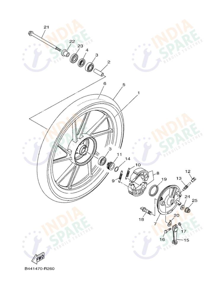 FRONT WHEEL